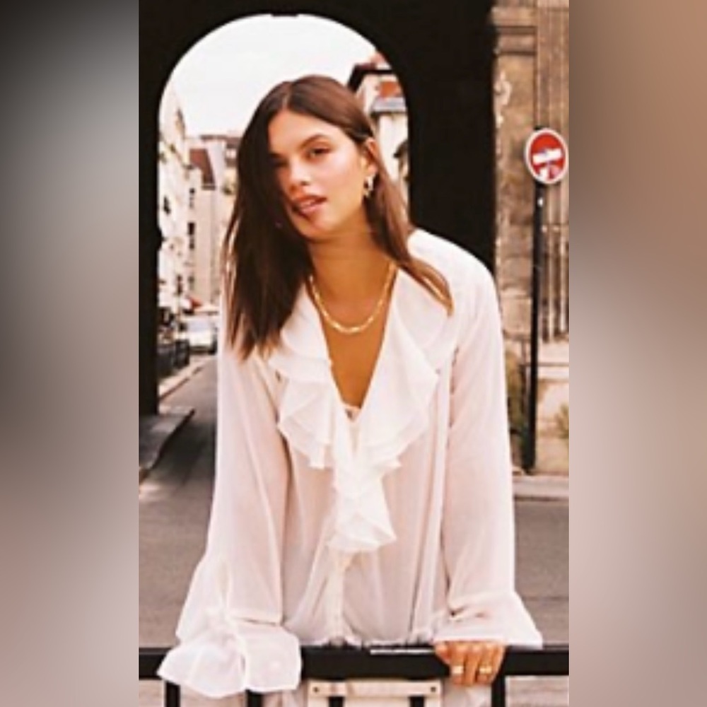 Free People/Callie Sheer Tunic!